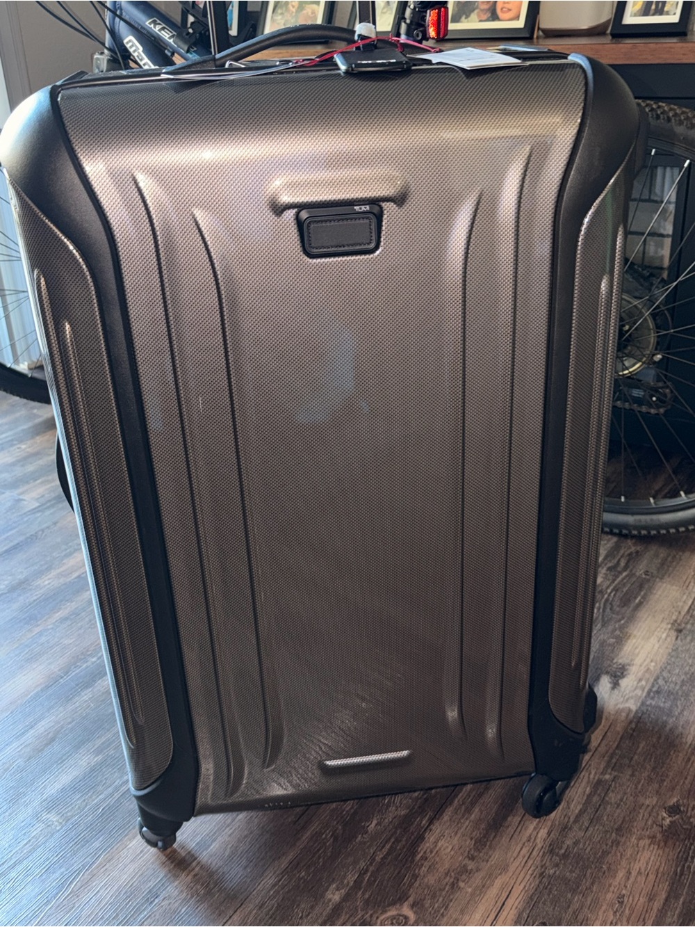 Tumi Metallic Brown Hardside Spinner Suitcase